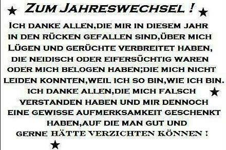 zum Jahreswechsel